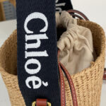 Chloe Small Woody Basket Black